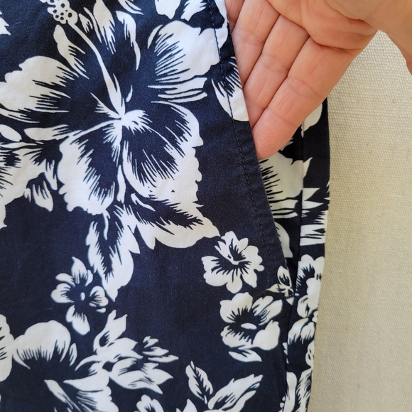 Original Penguin Men's Exploded Hibiscus Short DarkNavy White  Shorts Size 36 - Picture 7 of 13